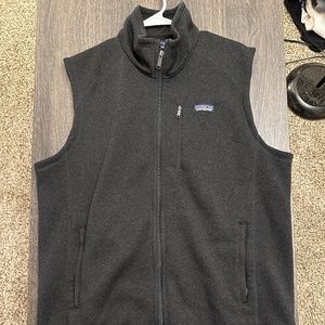 Men's Patagonia Fleece Vest - Black - XL